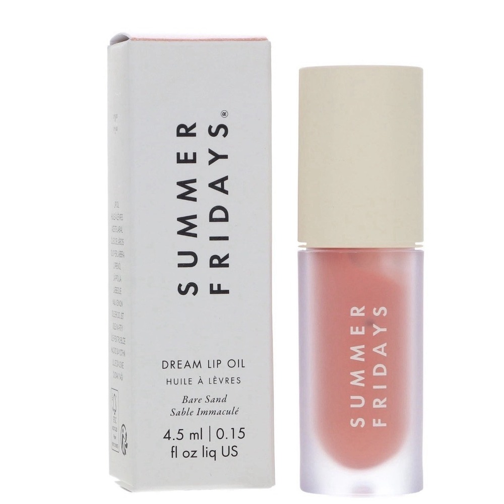Summer Fridays Dream Lip Oil Bare Sand 0.15 oz New In Box